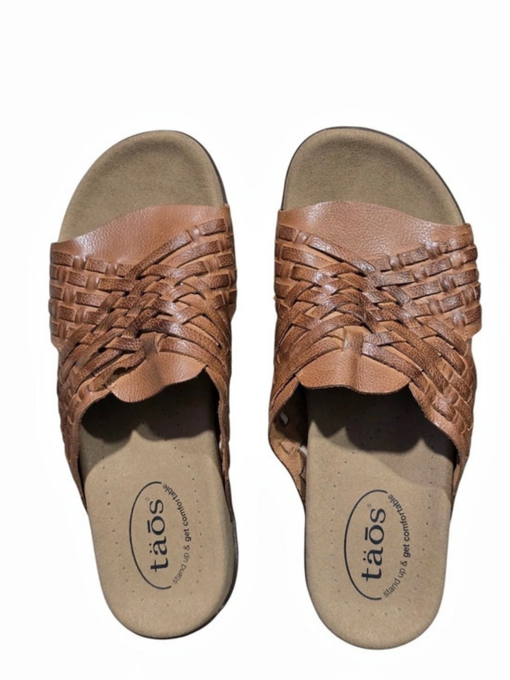 taos Guru Honey Women's Slide Sandals Brown US 9